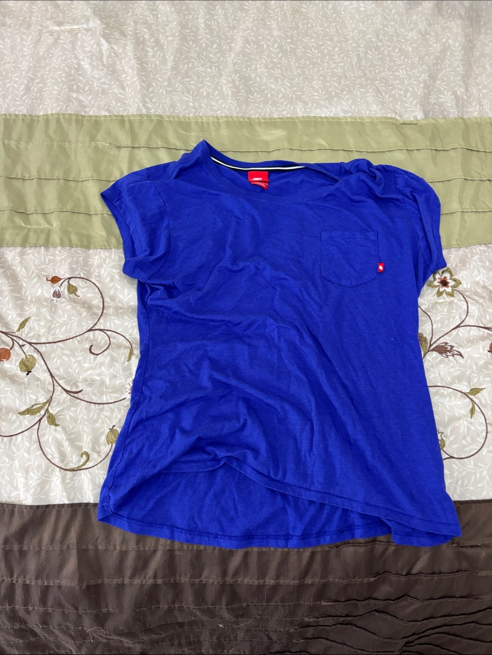 Nike Women's Bright Royal Blue Pocket Tee